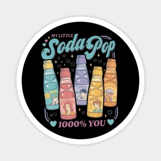 saja boys my little soda pop Magnet